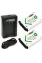 NP-BX1 Battery (2-Pack) & Dual USB Charger for Sony ZV-1, RX100, Cyber-Shot, FDR-X3000 & More