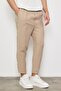 Premium Men's Boyfriend Style Elastic Waist Mink Woven Trousers Ls-23096