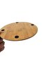 Wooden Bamboo Trivet, Wood Trivet Underpads for under Tea Pot Hot Pots - 2