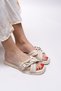 Yvtheris Women's Slippers 0012420 Beige Skin