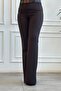 Belted Flared-Fit Fabric Trousers - 6