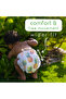Organic Diapers Size 1 For Upto 5Kg Single Pack 34pcs with Daisy Print - 4