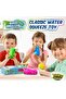 Magic Wigglers Water Snake Fidget Toy - 4-Pack, 5-inch Squishy Sensory Stress Relief Gift - 5