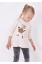 Girl's Velvet Leggings Sweatshirt Set 4785 - 2