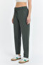 Women's Linen Summer Loose Cut Cut Pants Khaki - 5