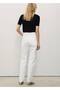 Matilda Straight Cut Mid-Rise Jeans - 4