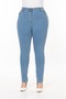 Women's Plus Size Stretch Full Length Trousers - 5