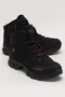 Cold-Proof Unisex Long Outdoor Trekking Boots Shoes Black - 2