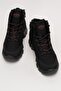 Cold-Proof Unisex Long Outdoor Trekking Boots Shoes Black - 6