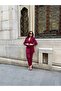 Front Button Detail Blazer Jacket and Pants Set - Elegan Women's Fashion - 3