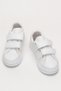 Children's Kuromi Printed Velcro Unisex Sports Shoes White - 6