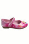 Pink Printed Girl's Ballerinas - 2
