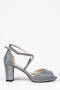 Thick Heeled Front Open Evening Dress Shoes - 3