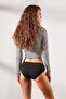 Pack of 7 High Waist Bikini Panties 524 Black - 2