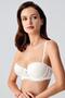 Push up Lace Detailed Bra C18355 Ecru - 3