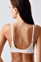 Unfilled Lace Detailed Bra C18340 Ecru - 4