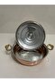 Sebe Home Copper Helvane Pan with Cover No:3 - 5
