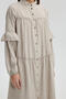 Ruffled CUPER DRESS - 4