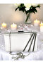 Women's Evening Dress Bag – Cross Platinum Stone Satin, Wedding Engagement |   Ecru - 7
