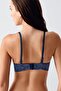 Push up Lace Detailed Bra C18375 Anthracite - 4