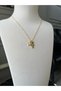 Letter S Necklace - with Star Charm and Chain - 3