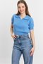 Baby Blue Pearl Detail Soft Sweater 6625