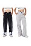 Girl's two-piece bottom with tube leg and intermediate belt