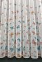 Children's Room Colorful Butterfly Model 2-Layer Pleated Tulle Curtain - 3