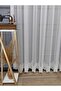 Sama Sade Plain Skirt Embroidered Non-Iron New Style 2 Layers Pleated Tulle Curtain - 2