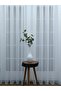 Shimmering Shiny Background Glittering Glittered Leaded New Design 3 Layers Pleated Tulle Curtain