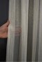 Gold Gold Color Glitter Steel Style Design Tulle 1/2 Layer Pleated Tulle Curtain - 2