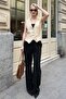 Stone Color Women's Vest Mg2334 - 3