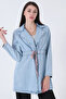 Front Tie Denim Jacket - 4