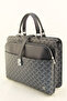 Unisex Plaid Black 15 & 15.6 Inch Laptop Briefcase Lawyer Bag
