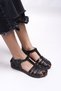 Ysamythe Women's Sandals 0012171 Black
