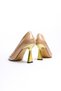 Carlet Nude Wrinkled Patent Leather (8cm Heel) Length Daily Use Stiletto - 3