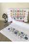 6 Pack Cross-Stitch Embroidered Bridal Guipure Hand Towel 50x90