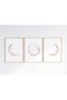 Wooden Framed 3 Piece Abstract Painting Home Home Living Room Bedroom Balcony Decor Qmrc45 - 2