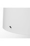 Black MEDITERRANEO BARLAST BLACK WHITE 31 cm LAMPSHADE TABLE LAMP Modern E14 Metal 1 31 - 45 - 6