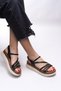 Adelrithe Women's Sandals 0012604   Black - 2