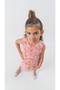 Three-Dimensional Rose Tutu Bag Birthday/Special Occasion/Party Dress - 4