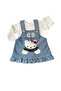 Baby Girl Badiled Denim Dress - 2