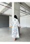 Atlas Fabric Dress(Belt Included) - 2