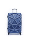 MATRIX 1 Pieces Cabin Size Hard Side Luggage - Navy