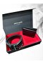100% Black Leather Belt & Wallet 2-Piece Sports Horizontal Suit Thcl.Sprkmr2Y - 3