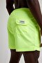 Premium Men's Lined Neon Green Swim Shorts Ls-95093 - 6