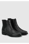 Black Leather Women's Boots - 2