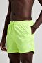 Premium Men's Lined Neon Green Swim Shorts Ls-95093