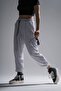 Unisex Wrinkled Fabric Summer Baggy Trousers - 3