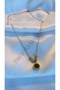 Roman Numeral Detailed Steel Necklace - 4